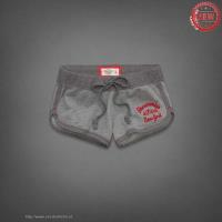 dames abercrombie athletic shorts new york grijs rood Haarlem Shop q9bww364